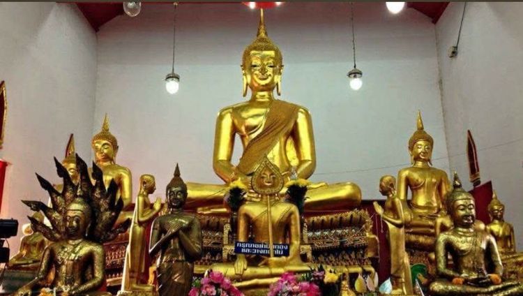หลวงพ่อโบสถ์บน วัดเศวตฉัตร  2508 รูปที่ 4