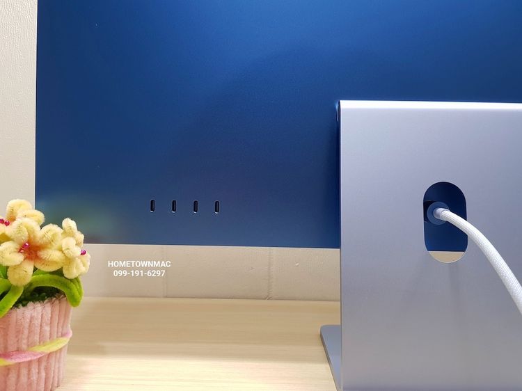 iMac (Retina 4.5K 24-inch, 2024) M4 10-Core CPU 10-Core GPU SSD 256Gb Ram 16Gb Blue ใช้น้อย  มีประกันศูนย์ รูปที่ 8