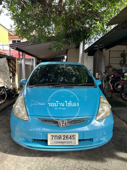 รถ Honda Jazz 1.5 E i-DSi สี ฟ้า