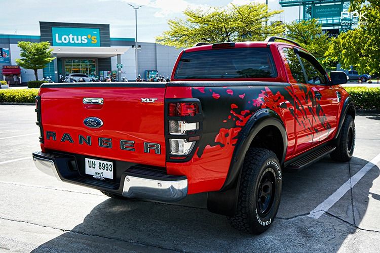 Ford Ranger 2019 2.2 Hi-Rider XLT Pickup ดีเซล ไม่ติดแก๊ส เกียร์ธรรมดา แดง รูปที่ 4