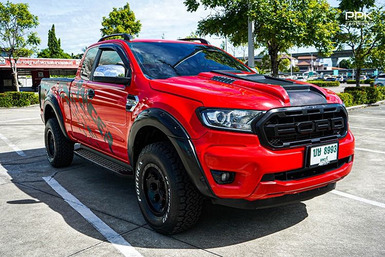 Ford Ranger 2019 2.2 Hi-Rider XLT Pickup ดีเซล ไม่ติดแก๊ส เกียร์ธรรมดา แดง รูปที่ 3