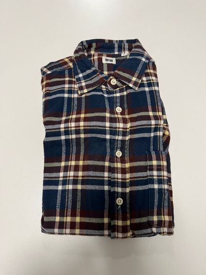 เสื้อ Flanel Uniqlo ลายสก๊อต size M รูปที่ 5