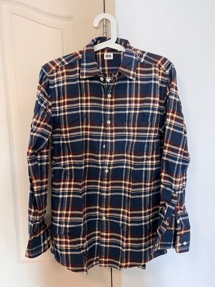 เสื้อ Flanel Uniqlo ลายสก๊อต size M รูปที่ 8