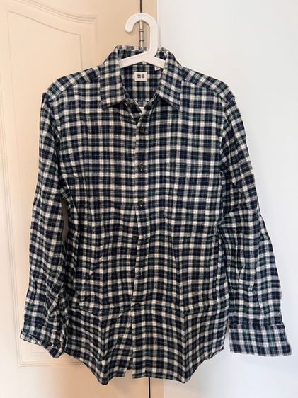 เสื้อ Flanel Uniqlo ลายสก๊อต size M รูปที่ 7