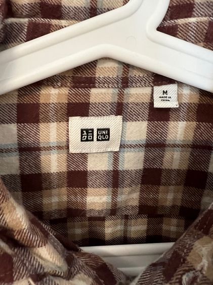 เสื้อ Flanel Uniqlo ลายสก๊อต size M รูปที่ 10