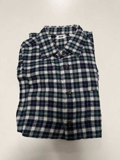 เสื้อ Flanel Uniqlo ลายสก๊อต size M รูปที่ 4