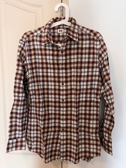 เสื้อ Flanel Uniqlo ลายสก๊อต size M รูปที่ 6