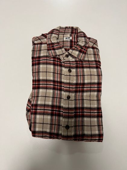 เสื้อ Flanel Uniqlo ลายสก๊อต size M รูปที่ 2