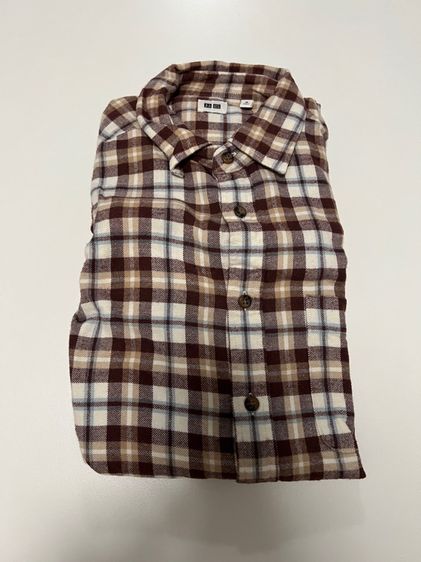 เสื้อ Flanel Uniqlo ลายสก๊อต size M รูปที่ 3