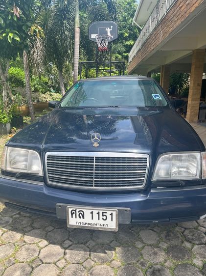 รถ Mercedes-Benz S-Class S500 สี น้ำเงิน