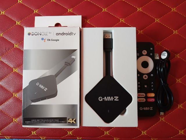 กล่องรับสัญญาณดิจิตอลทีวี และแอนดรอยด์ Gmmz GMM Z Dongle TV (Android TV 11)