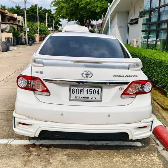 Toyota Altis 2012 1.8 E Sedan เบนซิน NGV เกียร์อัตโนมัติ ขาว รูปที่ 3