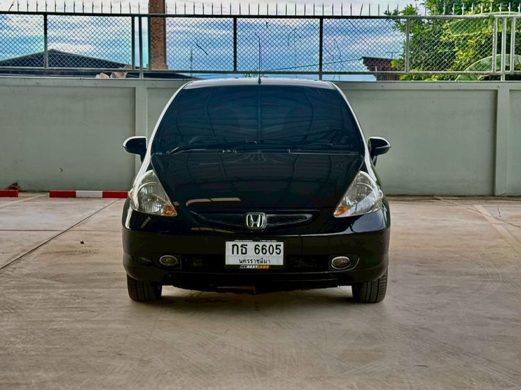 Honda Jazz 2005 1.5 E i-DSi Sedan เบนซิน ไม่ติดแก๊ส เกียร์อัตโนมัติ ดำ รูปที่ 3