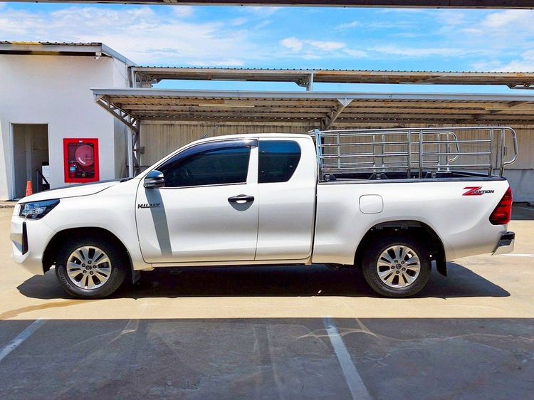 Toyota Hilux Revo 2024 Smart Cab 2.4 Entry Z Edition Pickup ดีเซล ไม่ติดแก๊ส เกียร์อัตโนมัติ ขาว รูปที่ 2
