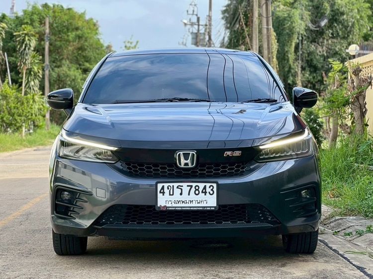 Honda City 2023 1.0 RS Sedan เบนซิน ไม่ติดแก๊ส เกียร์อัตโนมัติ เทา รูปที่ 2
