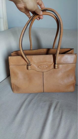 กระเป๋าถือ Tod’s ของแท้ สีน้ำตาล