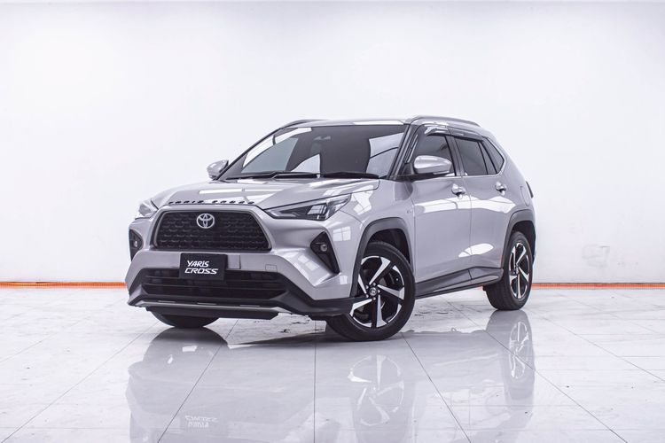 รถ Toyota Yaris Cross 1.5 HEV Premium สี เทา