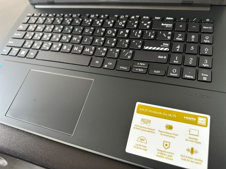 Asus Vivobook Go 15 X1504GA Ram 8GB SSD M.2 512GB สภาพใหม่มาก รูปที่ 6