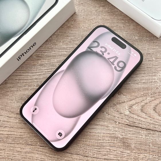 ขายเทิร์น iPhone 15 128 ประกัน พย.69 แบต 91 สวยๆ สภาพดี ซื้อ AppleCare ได้ รูปที่ 2