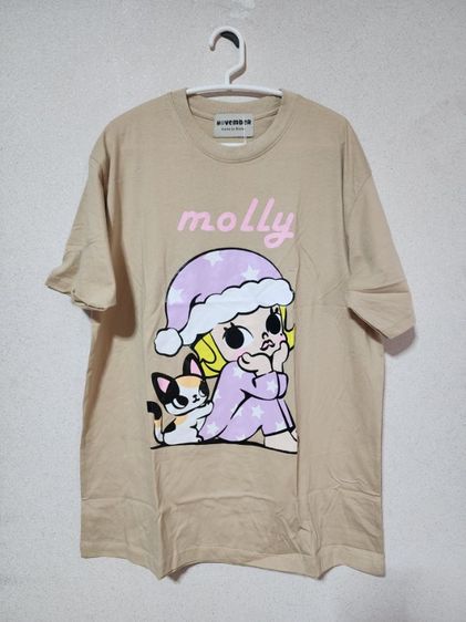 อื่นๆ EU 44 อื่นๆ แขนสั้น เสื้อผ้าผู้หญิง oversize  อก44" ลายลาบูบู้ คายเบบี้  มอลลี่  เท 550 เหลือ399
