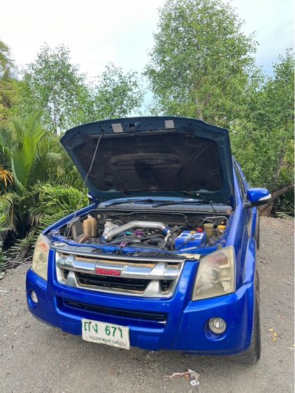 Isuzu D-MAX 2007 2.5 Hi-Lander L Pickup ดีเซล ไม่ติดแก๊ส เกียร์ธรรมดา น้ำเงิน รูปที่ 2