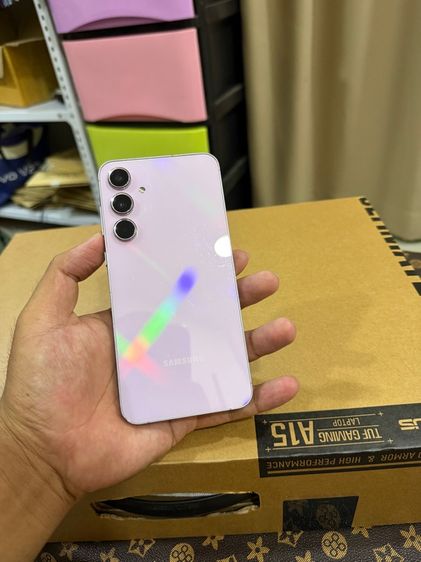 Samaung A55 256GB เดิมๆ จอแท้ลื่น ใช้งานปกติ เน้นเอาไว้ใช้งานคุ้มากก สอบถามได้ครับ