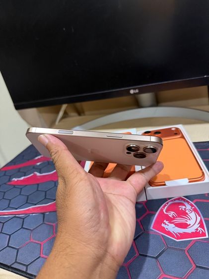 iPhone 16 Pro Max 256GB Desert Titanium สวยใสไร้รอย เหมือนได้มือหนึ่ง แบตเยอะ สอบถามได้ครับ รูปที่ 9
