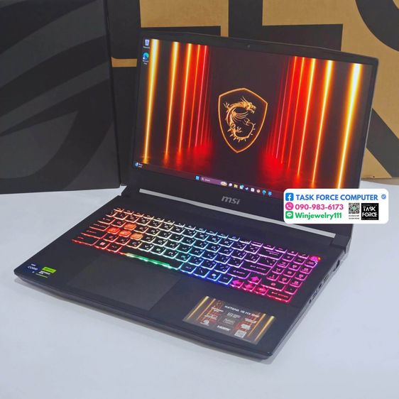 (RTX5060) MSI KATANA 15 HX B14WFK-415TH - BLACK รูปที่ 3