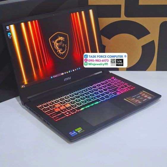 (RTX5060) MSI KATANA 15 HX B14WFK-415TH - BLACK รูปที่ 2