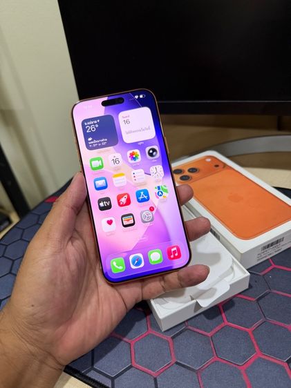iPhone 17 Pro Max 256GB Cosmic Orange สภาพหล่อๆ ใช้งานปกติ รับเทรินทุกรุ่น สอบถามได้คัฟ รูปที่ 2