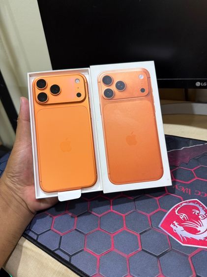 256 GB iPhone 17 Pro Max 256GB Cosmic Orange สภาพหล่อๆ ใช้งานปกติ รับเทรินทุกรุ่น สอบถามได้คัฟ