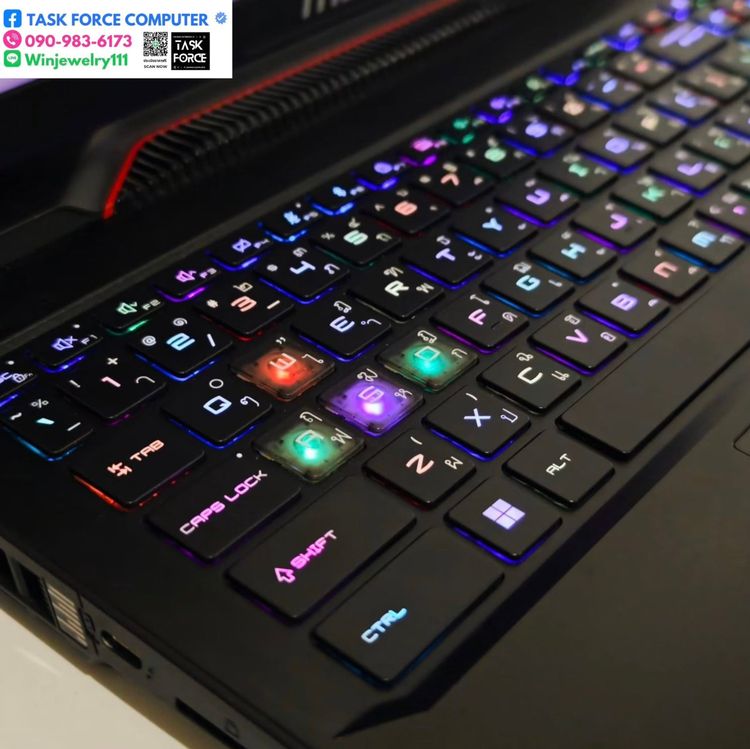 (RTX4090) MSI RAIDER GE68 HX 14VIG-284TH CORE BLACK รูปที่ 4