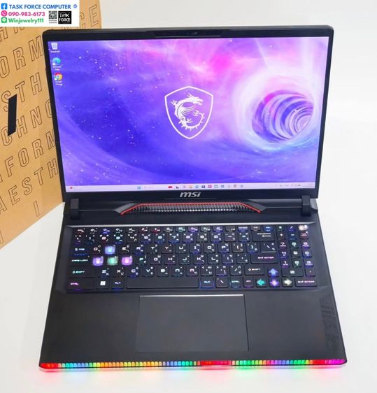 (RTX4090) MSI RAIDER GE68 HX 14VIG-284TH CORE BLACK