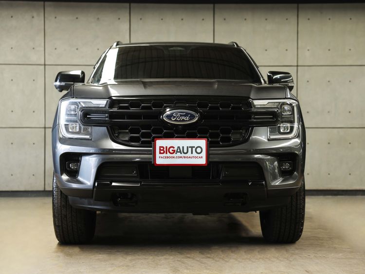 Ford Everest 2022 2.0 Bi-Turbo Titanium+ 4WD Utility-car ดีเซล ไม่ติดแก๊ส เกียร์อัตโนมัติ เทา รูปที่ 4