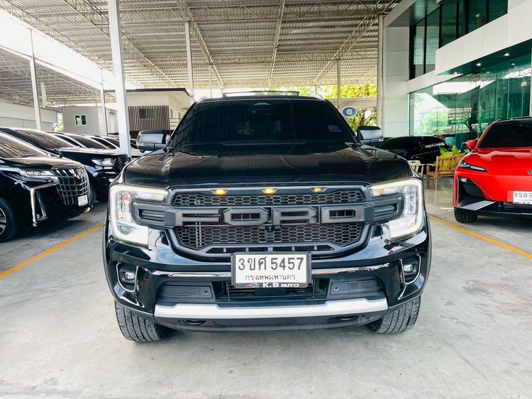 Ford Everest 2023 2.0 Titanium Plus Utility-car ดีเซล ไม่ติดแก๊ส เกียร์อัตโนมัติ ดำ รูปที่ 3
