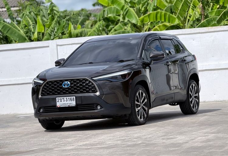 Toyota Corolla Cross 2021 1.8 HEV Premium Utility-car ไฮบริด ไม่ติดแก๊ส เกียร์อัตโนมัติ น้ำตาล รูปที่ 3
