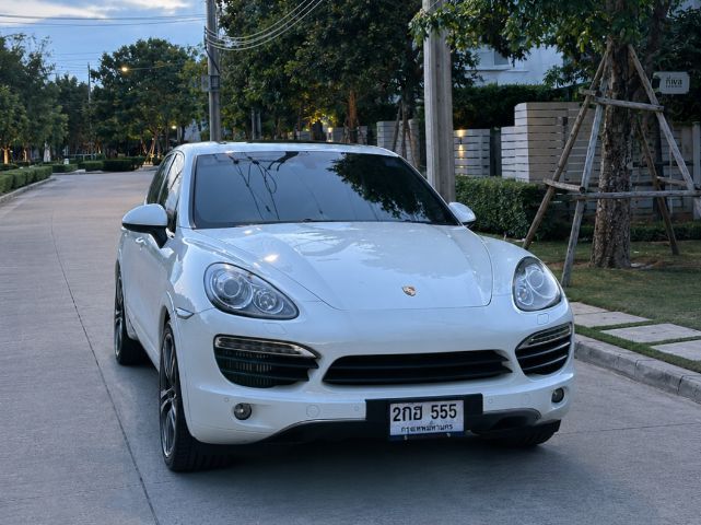 Porsche Cayenne 2011 3.0 Diesel 4WD Utility-car ดีเซล ไม่ติดแก๊ส เกียร์อัตโนมัติ ขาว รูปที่ 3