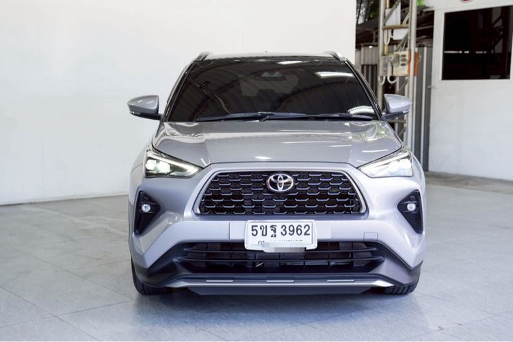 รถ Toyota Yaris Cross 1.5 HEV Premium สี เทา