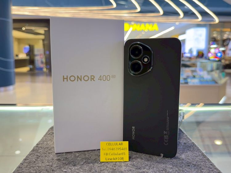 256 GB Honor 400 5G 256GB สภาพสวยมาก มีประกันศูนย์ไทย ครบกล่อง
