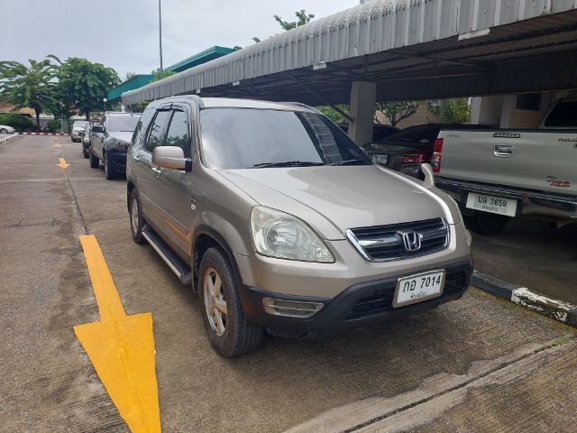 รถ Honda CR-V 2.0 E 4WD สี บรอนซ์ทอง