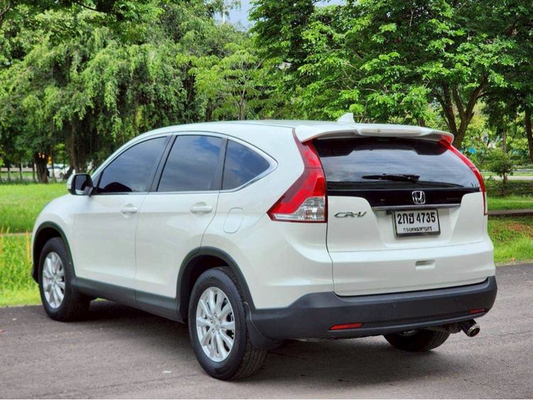 Honda CR-V 2013 2.4 S Utility-car เบนซิน ไม่ติดแก๊ส เกียร์อัตโนมัติ ขาว รูปที่ 4