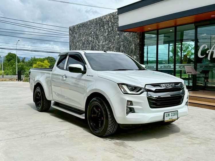 Isuzu D-MAX 2023 1.9 Hi-Lander L Pickup ดีเซล ไม่ติดแก๊ส เกียร์อัตโนมัติ ขาว