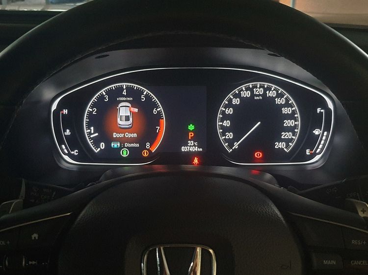 Honda Accord 2022 1.5 Turbo EL Sedan เบนซิน ไม่ติดแก๊ส เกียร์อัตโนมัติ ดำ รูปที่ 3