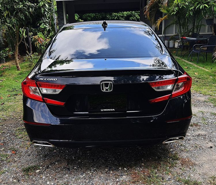 Honda Accord 2022 1.5 Turbo EL Sedan เบนซิน ไม่ติดแก๊ส เกียร์อัตโนมัติ ดำ รูปที่ 2