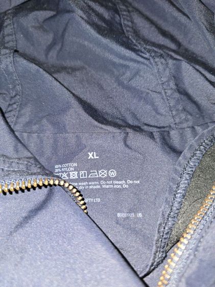 MUJI WATER REPELLENT HOODED JACKET แจ็คเก็ตฮู้ด รูปที่ 4