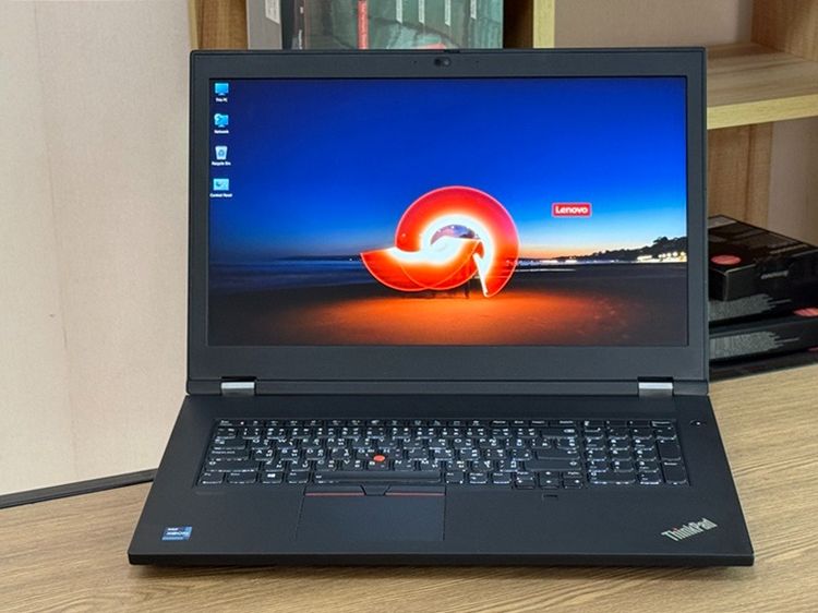 วินโดว์ 16 กิกะไบต์ อื่นๆ ใช่ Lenovo ThinkPad P17 G1 Mobile WorkStation Xeon W-10885M SSD512GB RAM32GB Quadro RTX 5000 (16GB GDDR6)Win11Pro สินค้ามือสอง งานตัดต่อ ระดับมื