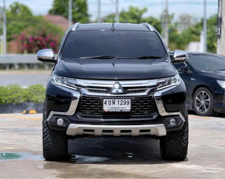 Mitsubishi Pajero Sport 2017 2.4 GT Utility-car ดีเซล ไม่ติดแก๊ส เกียร์อัตโนมัติ ดำ