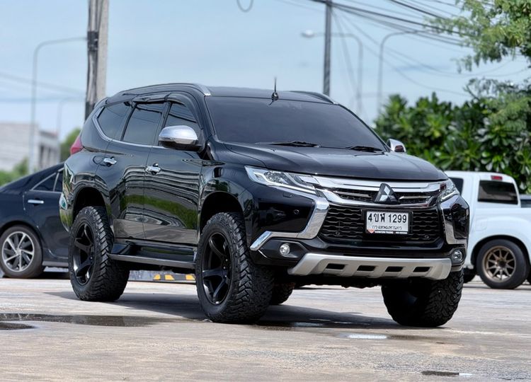 Mitsubishi Pajero Sport 2017 2.4 GT Utility-car ดีเซล ไม่ติดแก๊ส เกียร์อัตโนมัติ ดำ รูปที่ 2