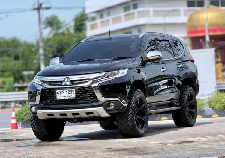 Mitsubishi Pajero Sport 2017 2.4 GT Utility-car ดีเซล ไม่ติดแก๊ส เกียร์อัตโนมัติ ดำ รูปที่ 3