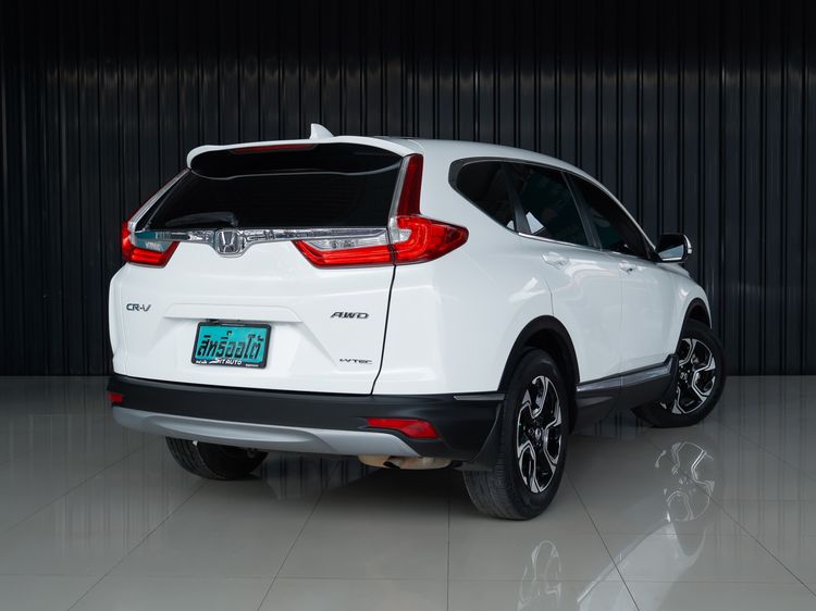 Honda CR-V 2019 2.4 ES 4WD Utility-car เบนซิน ไม่ติดแก๊ส เกียร์อัตโนมัติ ขาว รูปที่ 4